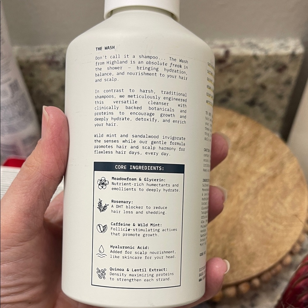 Highland The Wash Hair and Scalp Cleanser - Picture 4 of 5